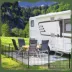 Yaheetech 8-Panel Foldable Metal Pet Enclousre with Door - 20" Tall, Black image thumbnail 2
