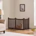 Yaheetech Freestanding 3-Panel Wooden Pet Fence - 24" Tall image thumbnail 2