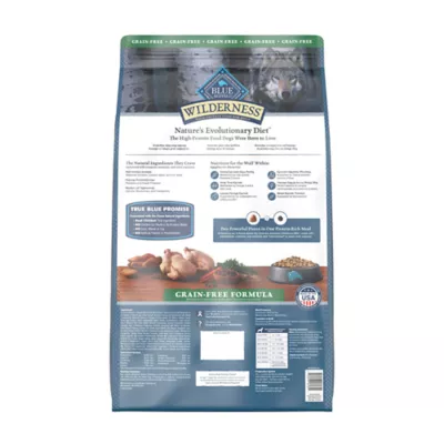 Blue Buffalo Wilderness High Protein, Chicken Adult Dry Dog Food, Grain-Free - Image 2
