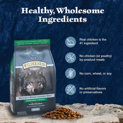 Blue Buffalo Wilderness High Protein, Chicken Adult Dry Dog Food, Grain-Free - Image 7