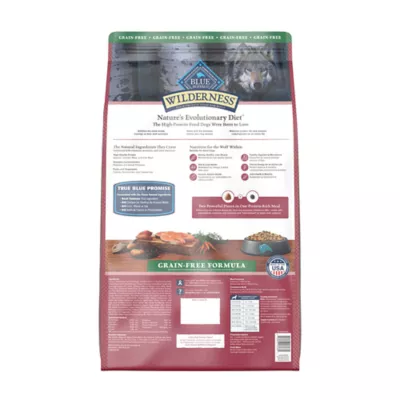 Blue Buffalo Wilderness High Protein, Salmon with Wholesome Grains Adult Dry Dog Food - Image 2