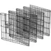 Yaheetech Portable 8-Panel Dog Playpen - 24" Tall, Black image thumbnail 4