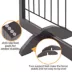 Yaheetech Extra-Wide Freestanding 4-Panel Pet Gate - 31" Tall image thumbnail 5
