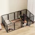 Yaheetech 12-Panel Foldable Pet Fence - 31.5" Tall, Black image thumbnail 2