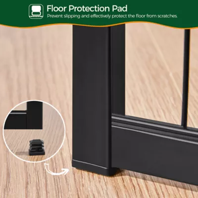 Yaheetech 12-Panel Foldable Pet Fence - 31.5" Tall, Black - Image 5