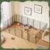 Yaheetech 16-Panel Metal Dog Playpen - 31.5" Tall, Black image thumbnail 2
