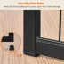 Yaheetech 2-Panel Pet Fence - 31.5" Tall, Black image thumbnail 5