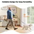 Yaheetech 8-Panel Metal Dog Playpen - 31.5" Tall, Black image thumbnail 5