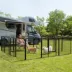 Yaheetech 12-Panel Metal Dog Playpen with Door - 32" Tall, Black image thumbnail 2