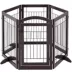 Yaheetech Freestanding 6-Panel Pet Gate - 32.5" Tall image thumbnail 1