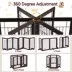 Yaheetech Freestanding 6-Panel Pet Gate - 32.5" Tall image thumbnail 4