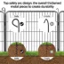 Yaheetech 8-Panel Foldable Metal Dog Playpen - 40" Tall, Black image thumbnail 5