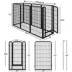 Yaheetech 8-Panel Dog Playpen - 47.5" Tall, Black image thumbnail 3