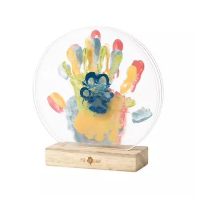 Petit Artichaut Family Colours Paw Print Keepsake - Image 1