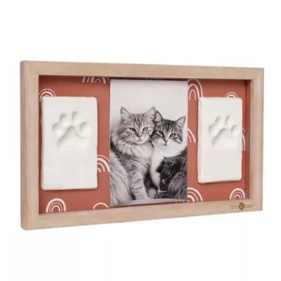 Petit Artichaut 2 Photo Frame and Paw Print Keepsake - Image 1