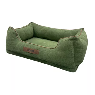 Jeep Elevated Cuddler Dog Bed - Rugged Green, Medium - Image 4