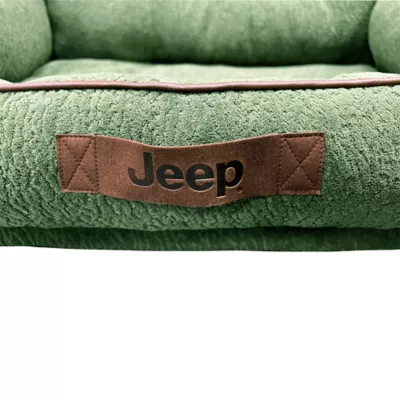 Jeep Elevated Cuddler Dog Bed - Rugged Green, Medium - Image 6