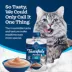Blue Buffalo Tastefuls Purées with Tuna Adult Cat Food Topper - Multipack, 12 Count, 3 oz image thumbnail 4