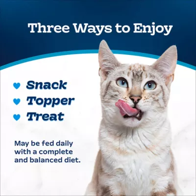 Blue Buffalo Tastefuls Purées with Tuna Adult Cat Food Topper - Multipack, 12 Count, 3 oz - Image 8