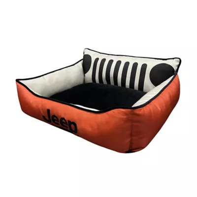 Jeep Grill Cuddler Dog Bed - Adventure Orange, Small - Image 3