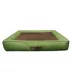 Jeep Quilted Bolster Dog Bed - Rugged Green, Large image thumbnail 1