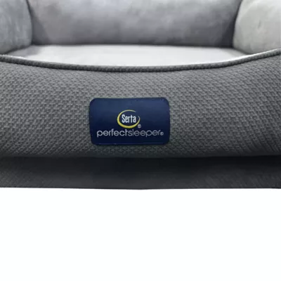 Serta Cuddler Orthopedic Bolster Pet Bed - Image 3
