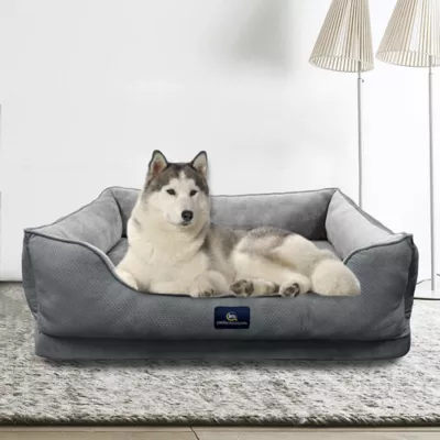 Serta Cuddler Orthopedic Bolster Pet Bed - Image 4