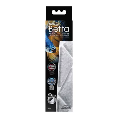 Fluval Betta 20L Poly-Carb Filter Cartridge 4 pack - Image 1