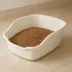 Richell Paw Trax Open-Pan Cat Litter Box, Made With Durable & Easy-to-Clean Plastic image thumbnail 4