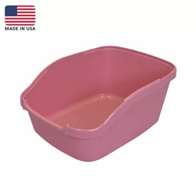 Richell Paw Trax Open-Pan Cat Litter Box, Made With Durable & Easy-to-Clean Plastic - Image 3