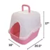 Richell Paw Trax Enclosed Hooded Cat Litter Box With Built-In Handle & Removable Hood image thumbnail 2