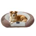 Serta Oval Orthopedic Couch Pet Bed - Blue, Gray, Taupe image thumbnail 5