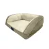 Serta Quilted Orthopedic Bolster Pet Couch Bed image thumbnail 2