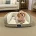 Serta Quilted Orthopedic Bolster Pet Couch Bed image thumbnail 4