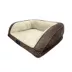 Serta Quilted Orthopedic Bolster Pet Couch Bed image thumbnail 2