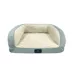 Serta Quilted Orthopedic Bolster Pet Couch Bed image thumbnail 1