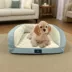 Serta Quilted Orthopedic Bolster Pet Couch Bed image thumbnail 4