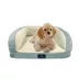 Serta Quilted Orthopedic Bolster Pet Couch Bed image thumbnail 5