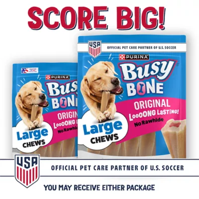 Purina Busy Stuf'd Variety Pack Medium Breed Dog Chews - Beef, Chicken or Peanut Butter Flavor - Image 2