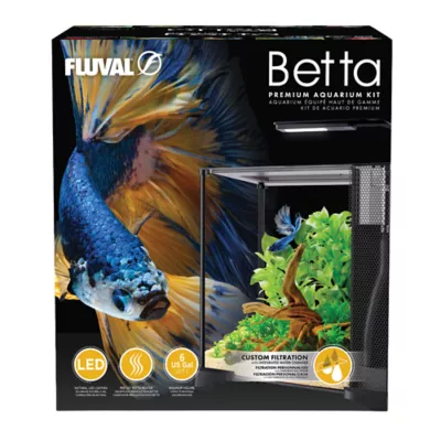 Fluval Betta Fish Premium Aquarium Kit, 6 US Gal / 22.7 L - Image 1