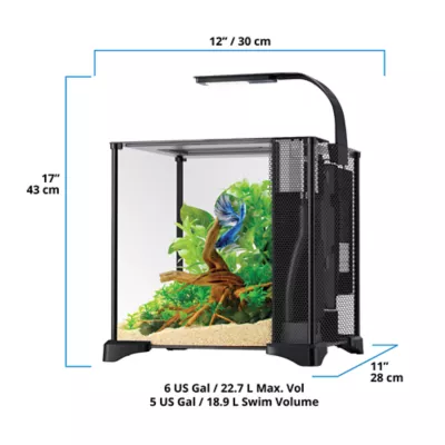 Fluval Betta Fish Premium Aquarium Kit, 6 US Gal / 22.7 L - Image 3