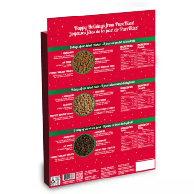 PureBites Holiday Air Dried Cat Treat Advent Calendar - Image 2
