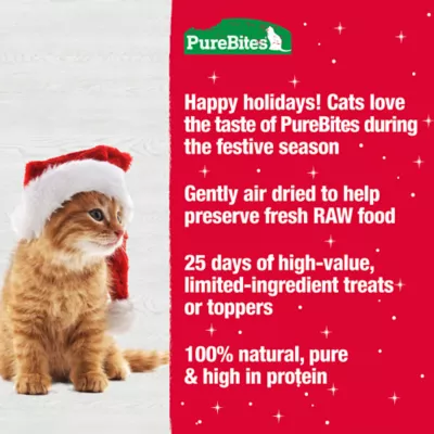 PureBites Holiday Air Dried Cat Treat Advent Calendar - Image 4