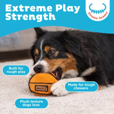 Outward Hound Basketball Xtreme Seamz Dog Toy - Image 2