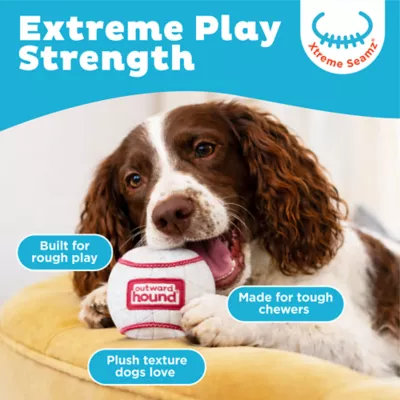 Outward Hound Baseball Xtreme Seamz Dog Toy - Image 2