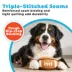 Outward Hound Football Xtreme Seamz Dog Toy image thumbnail 3