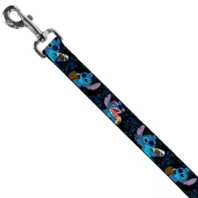 Buckle-Down Disney Lilo & Stitch Snacking Poses Dog Leash - 4 ft - Image 2