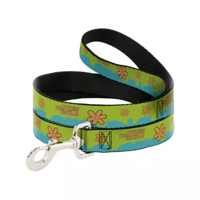 Buckle-Down Scooby Doo The Mystery Machine Paint Job Dog Leash - 4 ft - Image 1