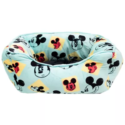 Buckle-Down Disney Mickey Mouse Expressions Cuddler Dog Bed - Image 2