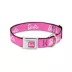 Buckle-Down Mattel Barbie Signature Script Logo Seatbelt Dog Collar image thumbnail 1